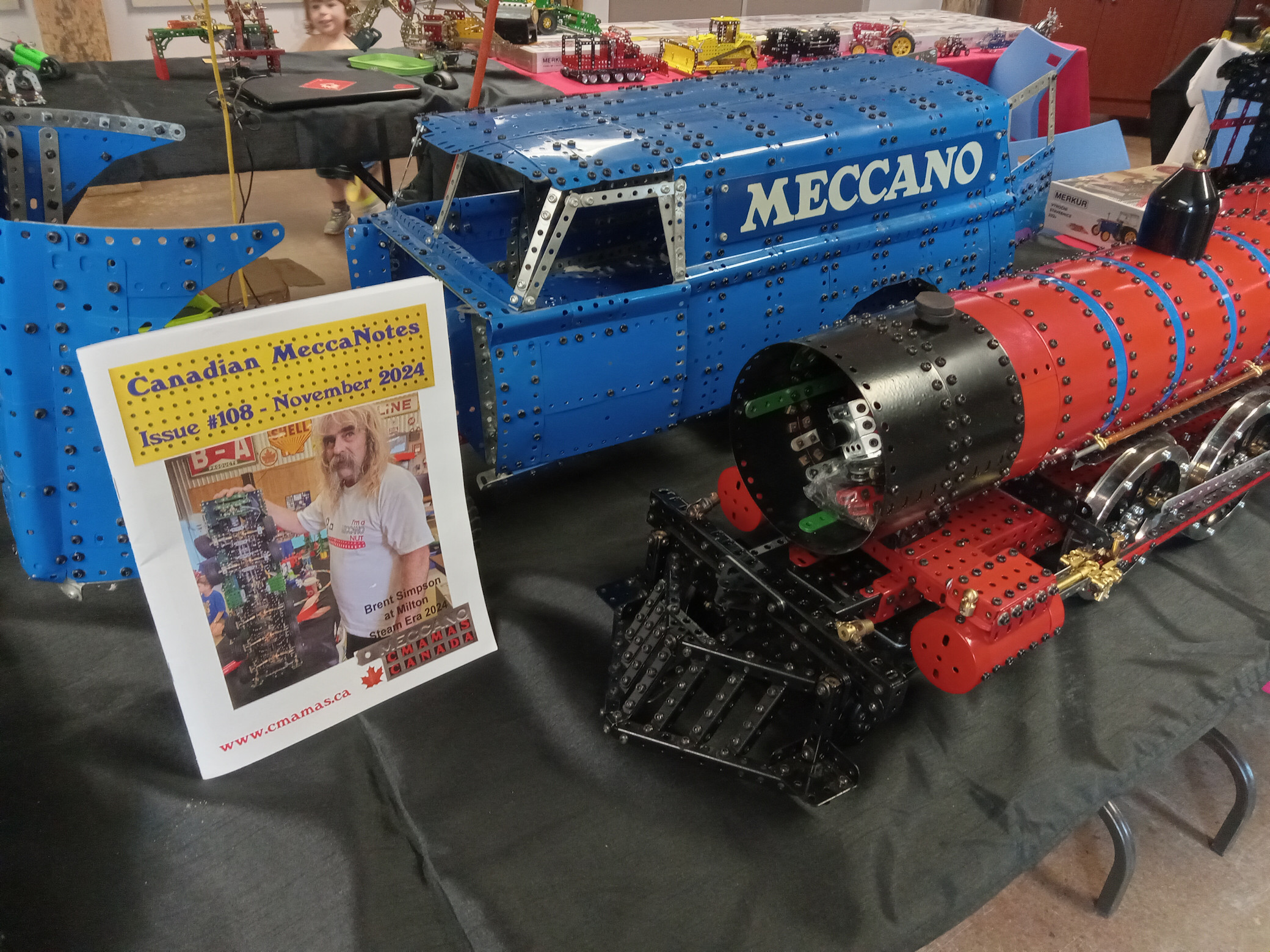 CMAMAS Meccano Exhibition at Simcoe County Museum – Wheels and Tracks